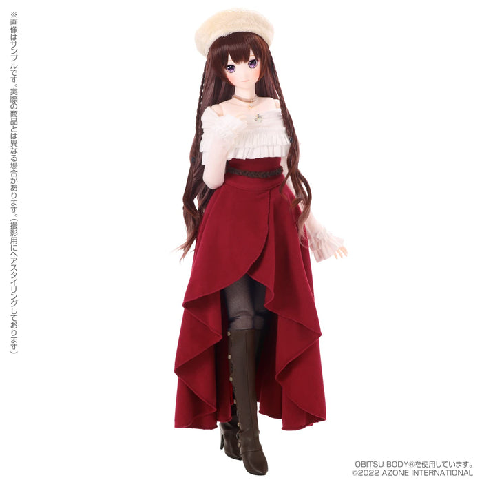 Azone International Narcissenoir X Iris Collect Rino Winter Holiday Red Amaryllis 1/3 Soft Vinyl Figure Doll Japan- Japan Figure Store - #1 Bring To You The Best Japanese Goods