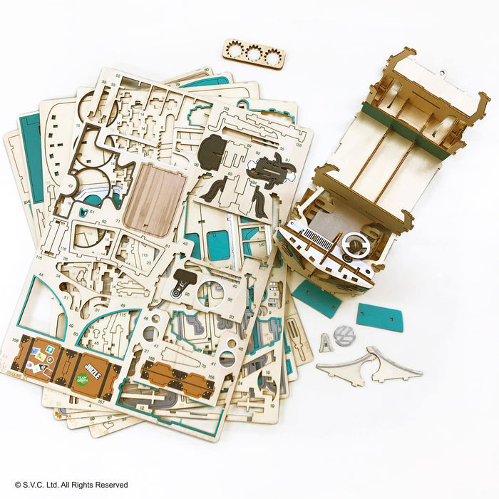 A-ZONE - Wodden Art Ki-Gu-Mi Volkswagen T1 Camper Van- Japan Figure Store - #1 Bring To You The Best Japanese Goods