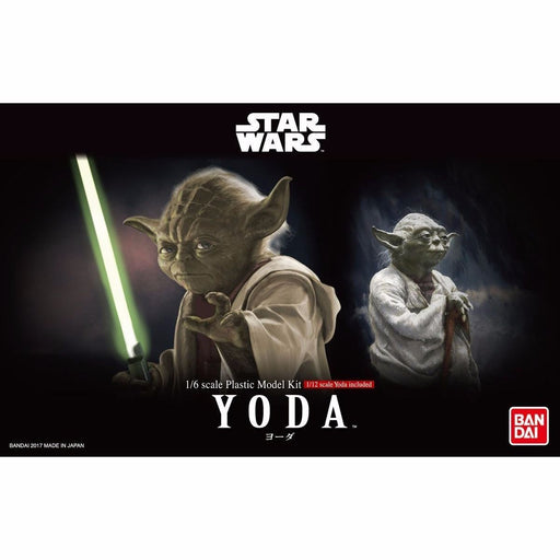 Bandai 1/6 Star Wars Episode 5 Yoda Plastic Model Kit F/s