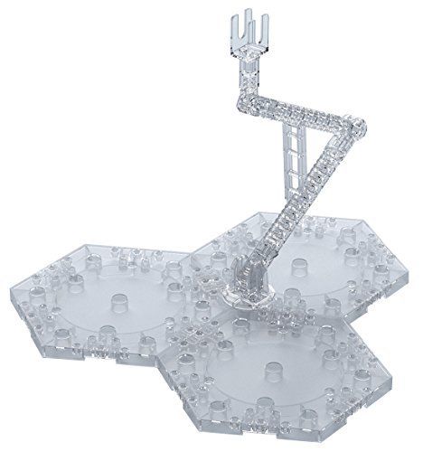 Bandai Action Base 4 Clear Model Kit Display Stand
