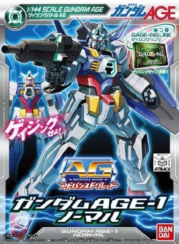 Bandai Ag 1/144 Age-1 Gundam Age-1 Normal Plastic Model Kit