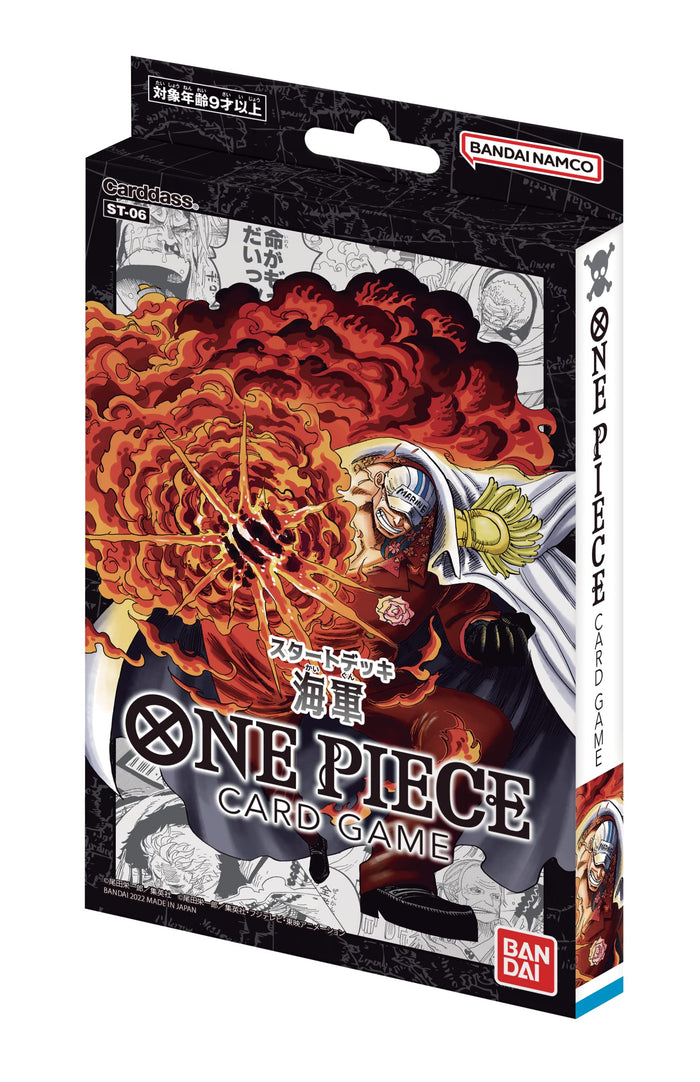 Bandai One Piece Card Game Start Deck Navy [St-06]- Japan Figure Store - #1 Bring To You The Best Japanese Goods