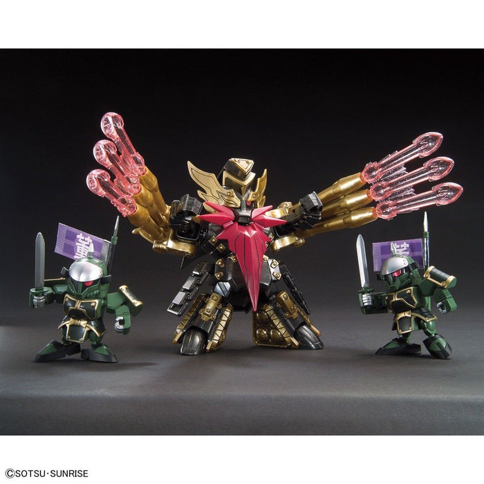 Bandai Bb Senshi San-goku-den No.407 Dongzhuo Zaku & Buduibing Model Kit