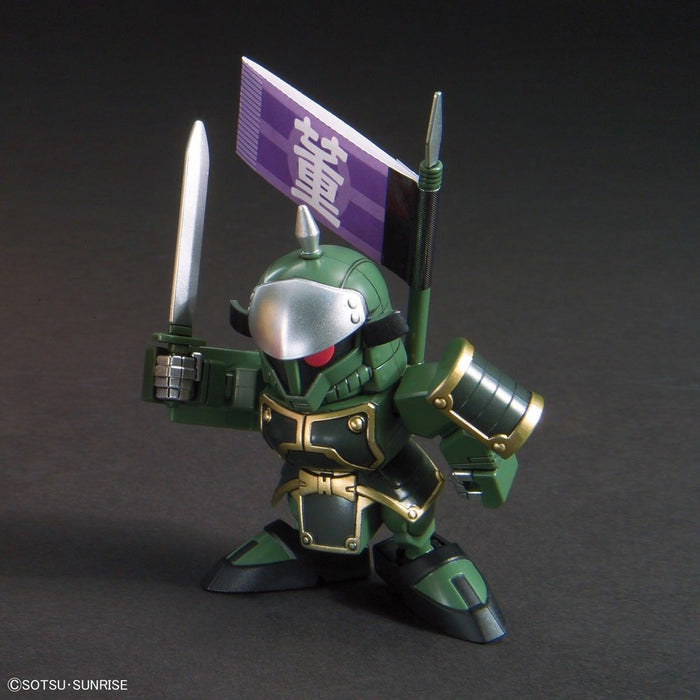 Bandai Bb Senshi San-goku-den No.407 Dongzhuo Zaku & Buduibing Model Kit