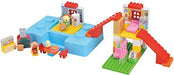 Bandai Block Labo Anpanman Big Bread Factory And A Nice House Block Bucket