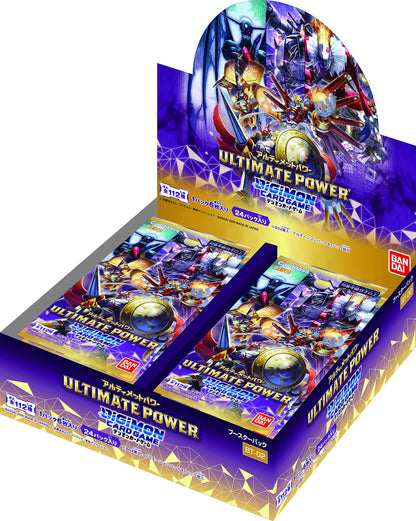 Bandai Digimon Card Game Booster Ultimate Power [Bt-02] (Box)- Japan Figure Store - #1 Bring To You The Best Japanese Goods