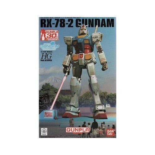 Bandai Hg 1/144 Rx-78-2 Gundam Ver G30th Real Grade Gundam Project Model Kit- Japan Figure Store - #1 Bring To You The Best Japanese Goods
