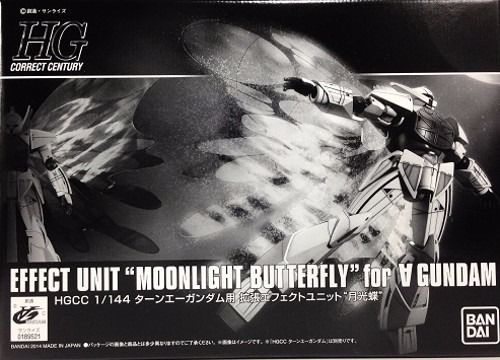 Bandai Hgcc 1/144 Effect Unit Moonlittght Buterfly For Turn A Gundam Model Kit - Japan Figure
