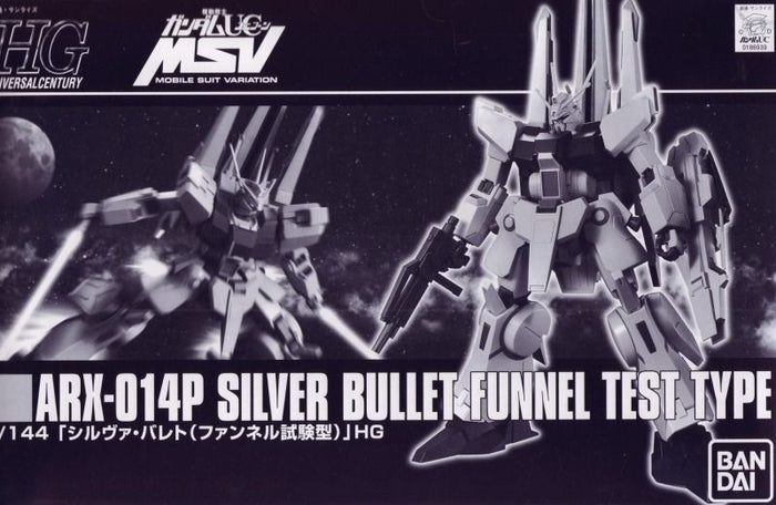 Bandai Hguc 1/144 Arx-014p Silver Bullet Funnel Test Type Model Kit Japan- Japan Figure Store - #1 Bring To You The Best Japanese Goods