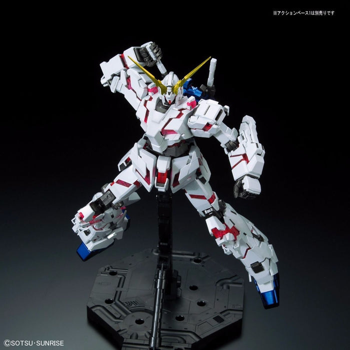 Bandai Mg 1/100 Rx-0 Unicorn Gundam Red/green Twin Frame Edition Titanium Finish- Japan Figure Store - #1 Bring To You The Best Japanese Goods