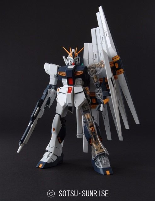 Bandai Mg 1/100 Rx-93 Nu Gundam With Extend Clear Parts Plastic Model Kit- Japan Figure Store - #1 Bring To You The Best Japanese Goods