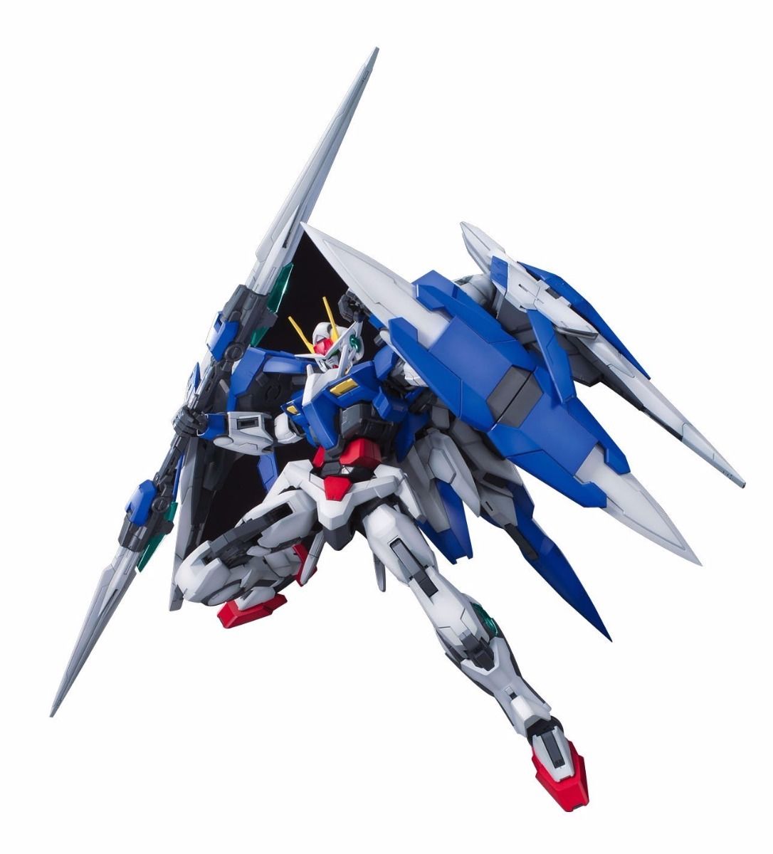 Bandai Mg 1/100 Gn-0000 + Gnr-010 00 Raiser Plastic Model Kit Gundam 00 Japan- Japan Figure Store - #1 Bring To You The Best Japanese Goods