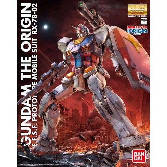 Bandai Mg 1/100 Rx-78-02 Gundam The Origin Plastic Model Kit- Japan Figure Store - #1 Bring To You The Best Japanese Goods