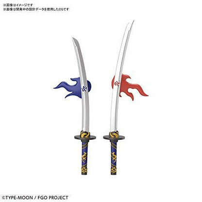 Bandai Petitrits Saber/miyamoto Musashi Plastic Model Kit- Japan Figure Store - #1 Bring To You The Best Japanese Goods