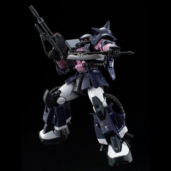 Bandai Rg 1/144 Ms-06r-1a Black Tri-stars Zaku Ii Model Kit Gundam Msv- Japan Figure Store - #1 Bring To You The Best Japanese Goods