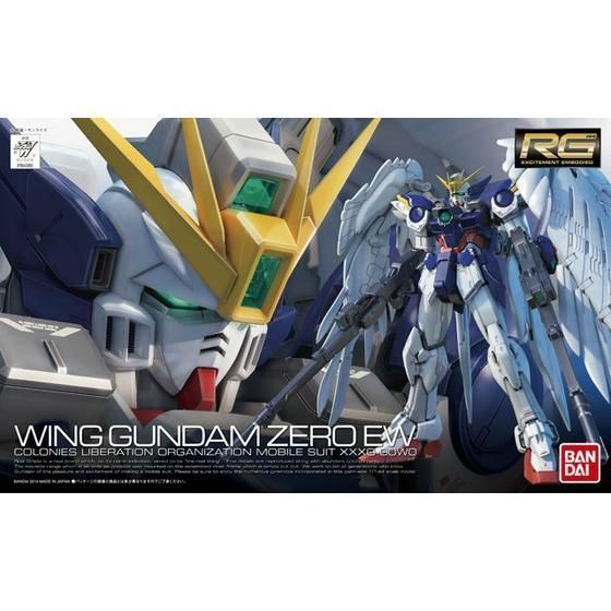 Bandai Rg 1/144 Xxxg-00w0 Wing Gundam Zero Ew Model Kit W Gundam Endless Waltz - Japan Figure