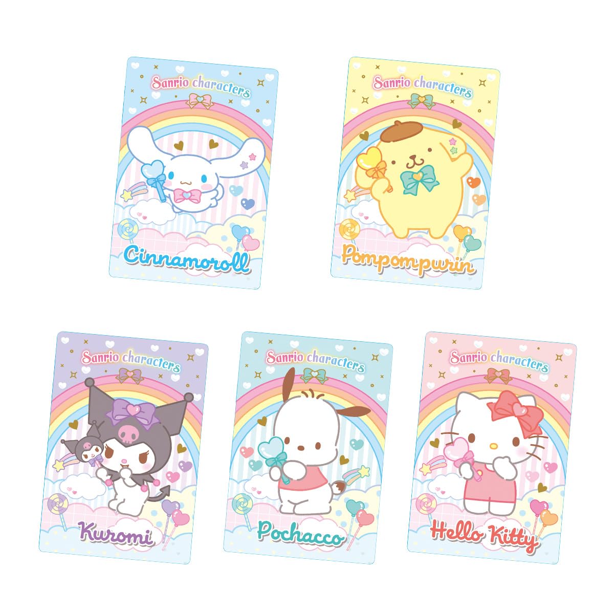 Bandai Sanrio Characters Wafers 6 20pcs Box Candy Toy- Japan Figure Store - #1 Bring To You The Best Japanese Goods