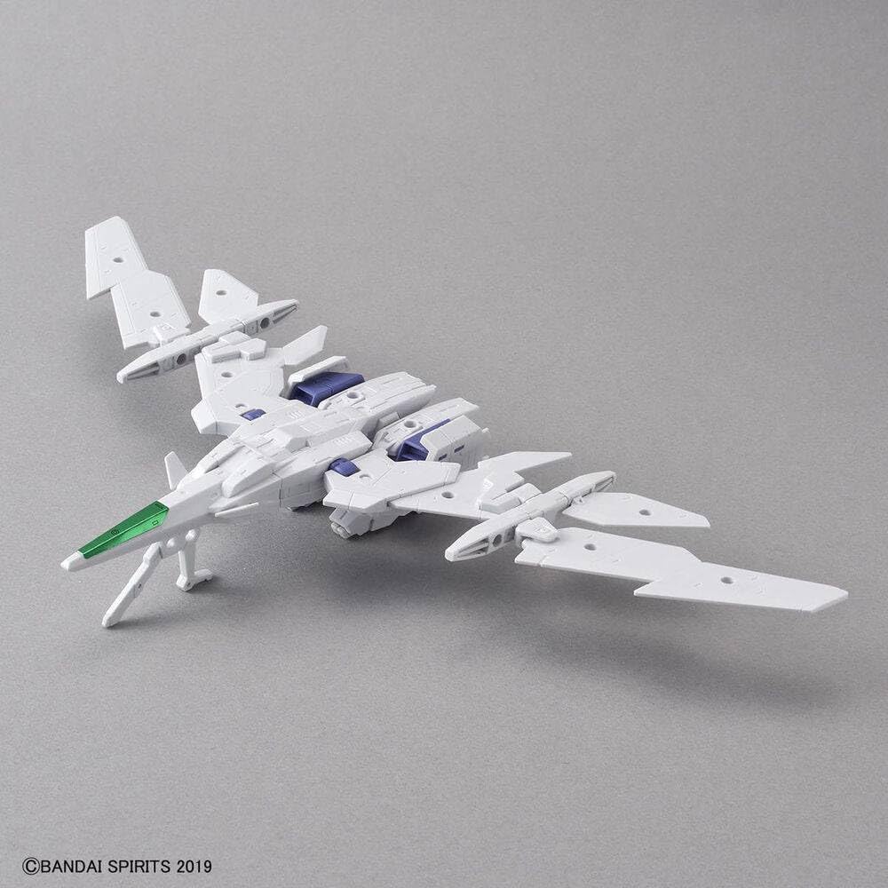 Bandai Spirits 1/144 Scale Air Fighter Vehicle - 30MM EXA Model in White- Japan Figure Store - #1 Bring To You The Best Japanese Goods