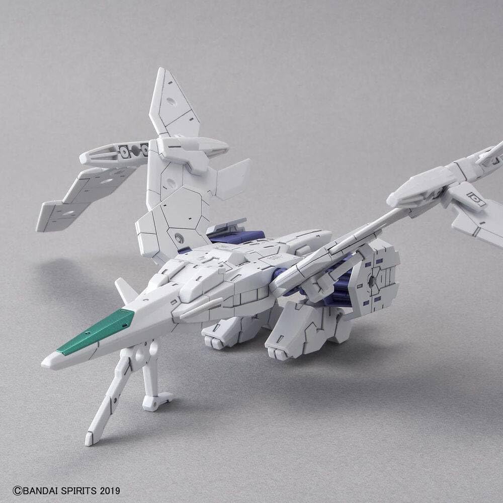 Bandai Spirits 1/144 Scale Air Fighter Vehicle - 30MM EXA Model in White- Japan Figure Store - #1 Bring To You The Best Japanese Goods