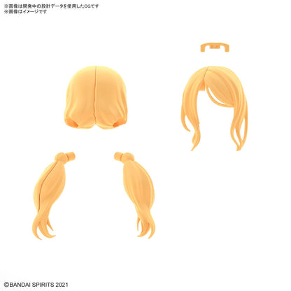 Bandai Spirits 30Ms Optional Hairstyle Parts Vol.8 Set 4 Color-Coded Models- Japan Figure Store - #1 Bring To You The Best Japanese Goods