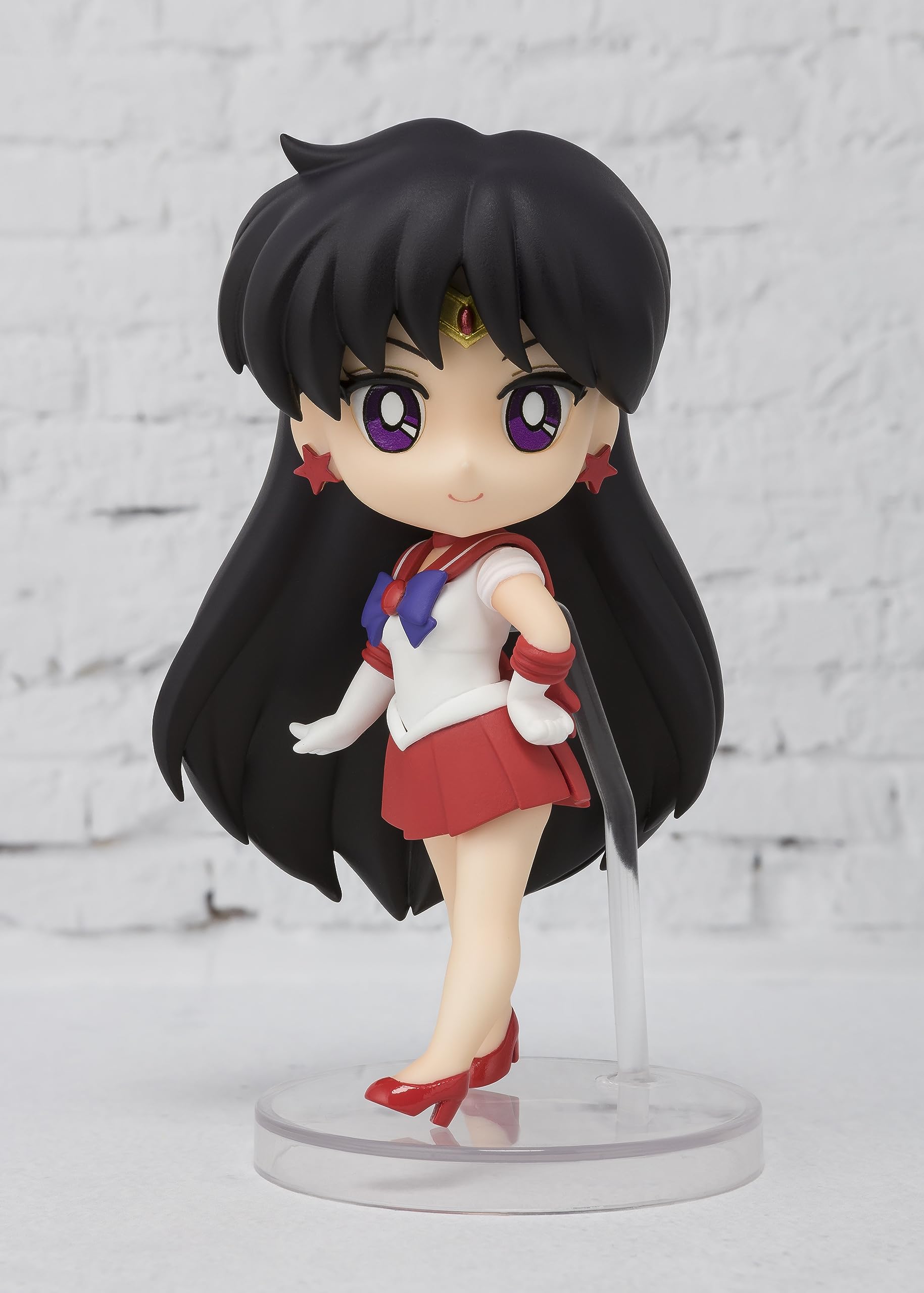 Bandai Spirits Figuarts Mini Sailor Moon Sailor Mars 90mm PVC ABS Figure- Japan Figure Store - #1 Bring To You The Best Japanese Goods