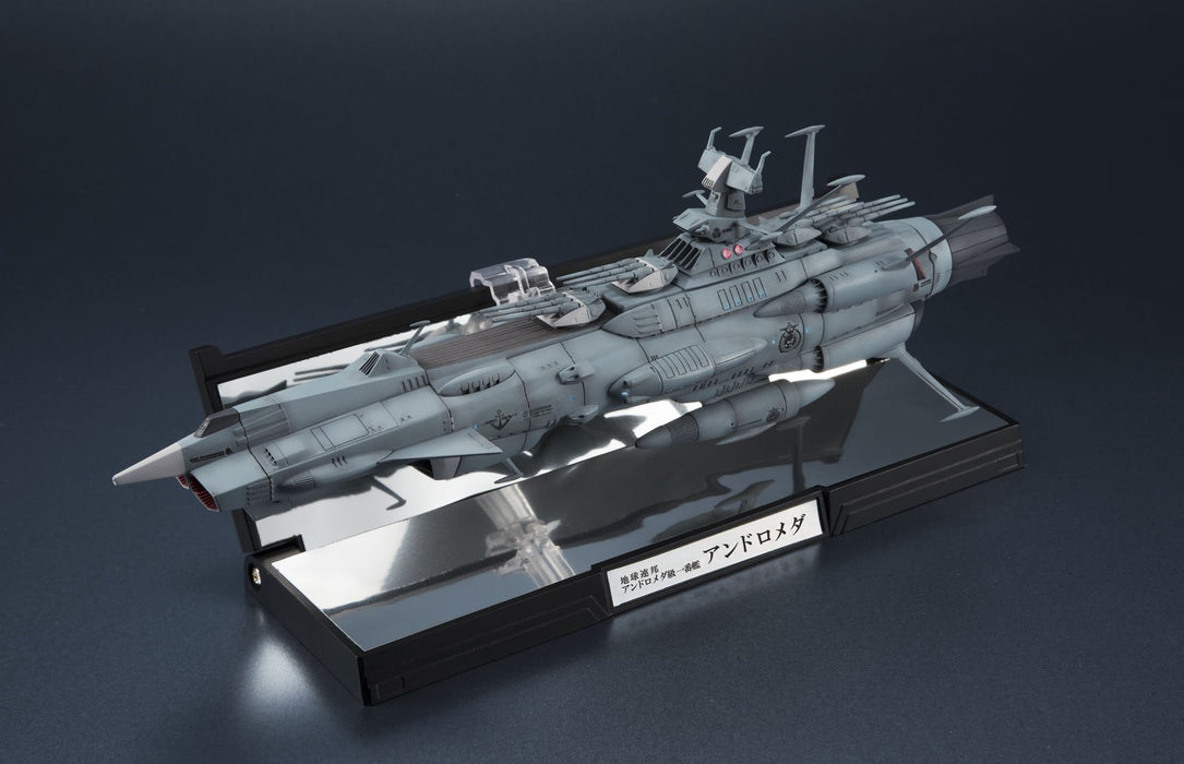 Bandai Spirits 1/2000 Space Battleship Yamato Earth Federation Andromeda Painted Movable Figure- Japan Figure Store - #1 Bring To You The Best Japanese Goods