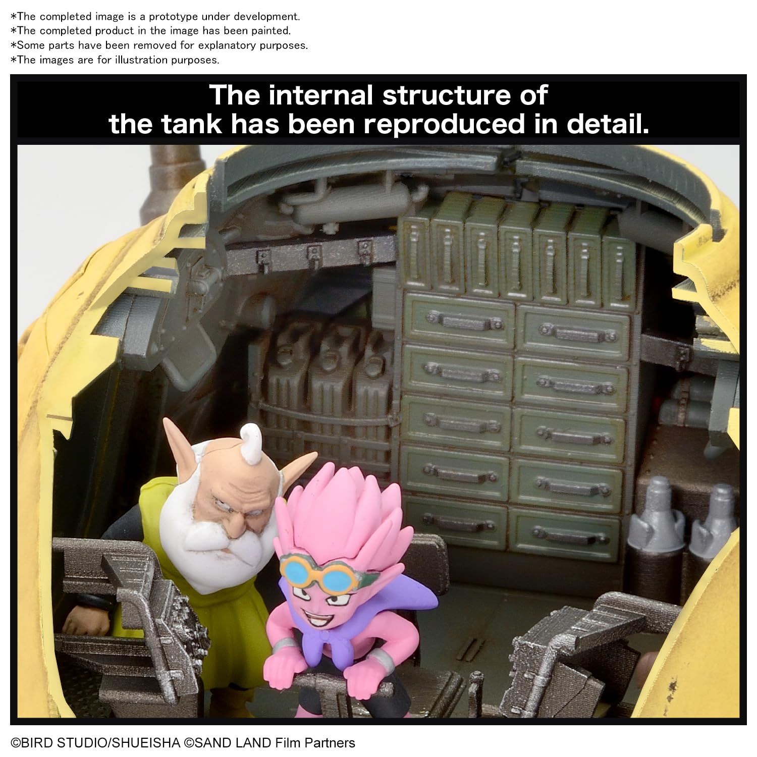 Bandai Spirits 1/35 Sand Land Royal Tank Corps No.104- Japan Figure Store - #1 Bring To You The Best Japanese Goods