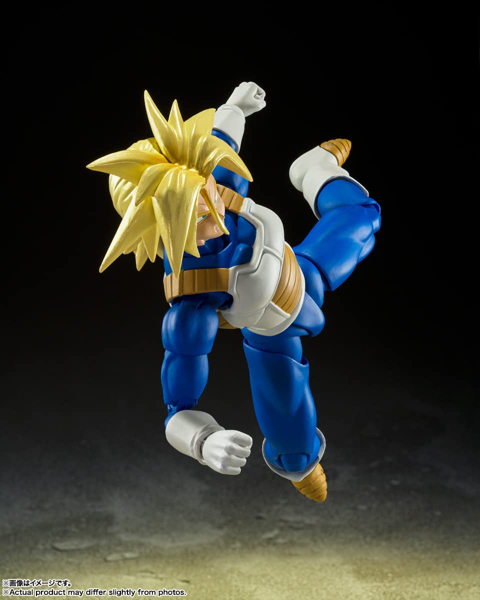 Bandai Spirits Sh Figuarts Dragon Ball Super Saiyan Trunks 140mm PVC ABS Figure- Japan Figure Store - #1 Bring To You The Best Japanese Goods