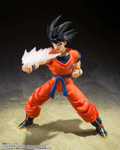 Bandai Spirits Dragon Ball Z Son Goku Movable Figure Sh Figuarts 140mm ABS PVC Painted- Japan Figure Store - #1 Bring To You The Best Japanese Goods