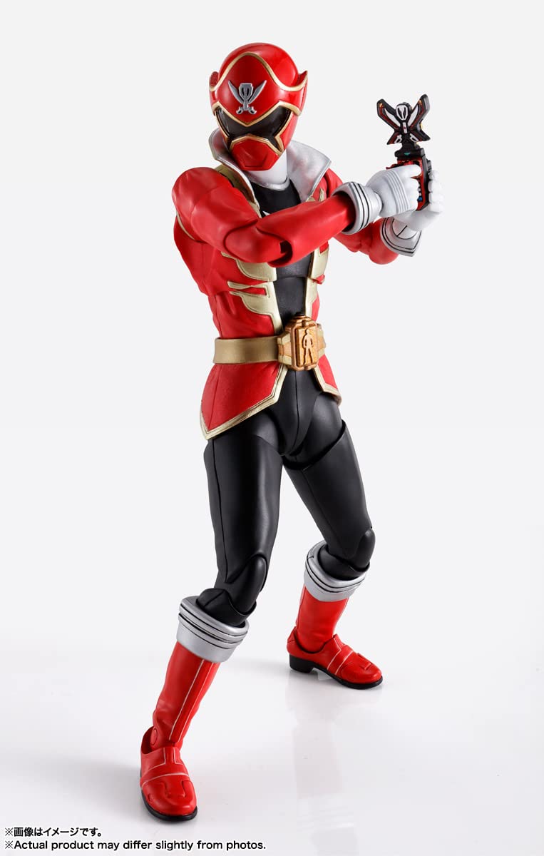 Bandai Spirits SH Figuarts Gokaiger Gokai Red 145mm PVC ABS Figure- Japan Figure Store - #1 Bring To You The Best Japanese Goods
