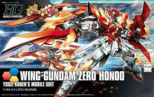 Bandai Wing Gundam Zero Honoo Hgbf 1/144 Gunpla Model Kit- Japan Figure Store - #1 Bring To You The Best Japanese Goods