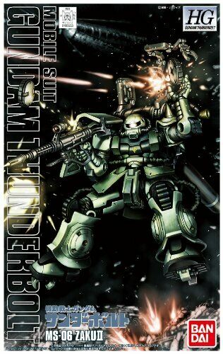 Bandai Zaku Ii Gundam Thunderbolt Ver. Hg 1/144 Gunpla Model Kit- Japan Figure Store - #1 Bring To You The Best Japanese Goods