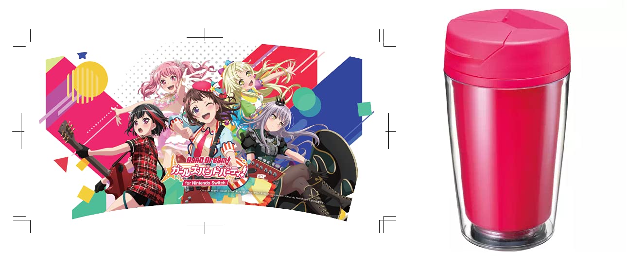 Bushiroad Bang Dream! Girls Band Party Nintendo Switch Game with Original Tumbler Included- Japan Figure Store - #1 Bring To You The Best Japanese Goods
