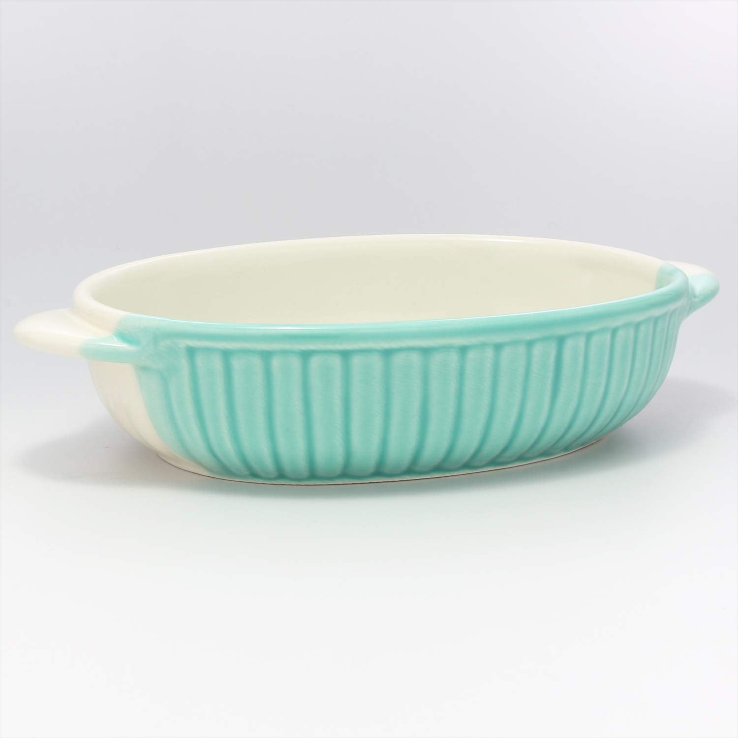 Banko Ware Banko-Yaki Oval Dish For Kids Bullet Train Emerald- Japan Figure Store - #1 Bring To You The Best Japanese Goods