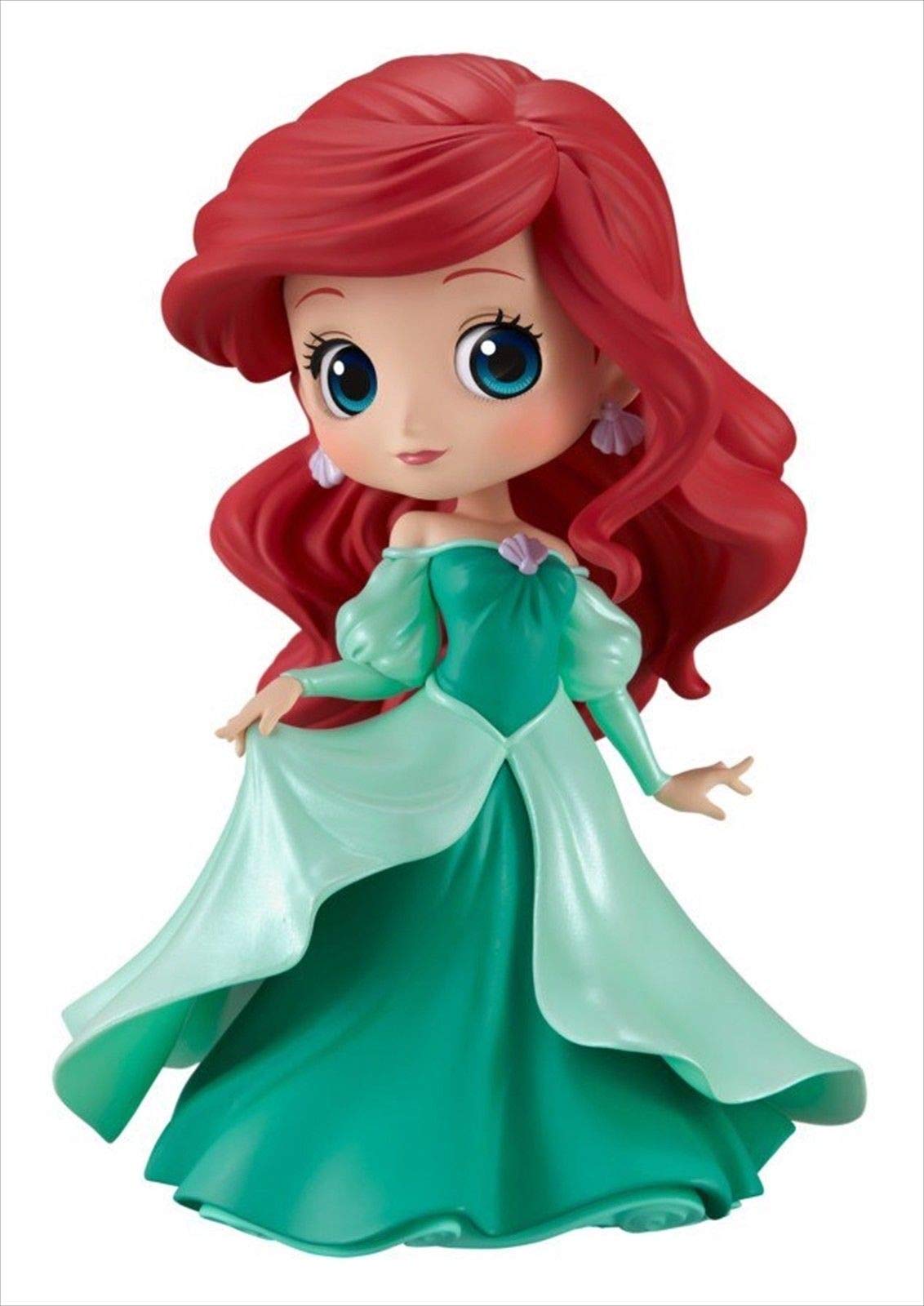 Banpresto Q Posket Disney Ariel Princess Dress Japan Normal Color Green- Japan Figure Store - #1 Bring To You The Best Japanese Goods