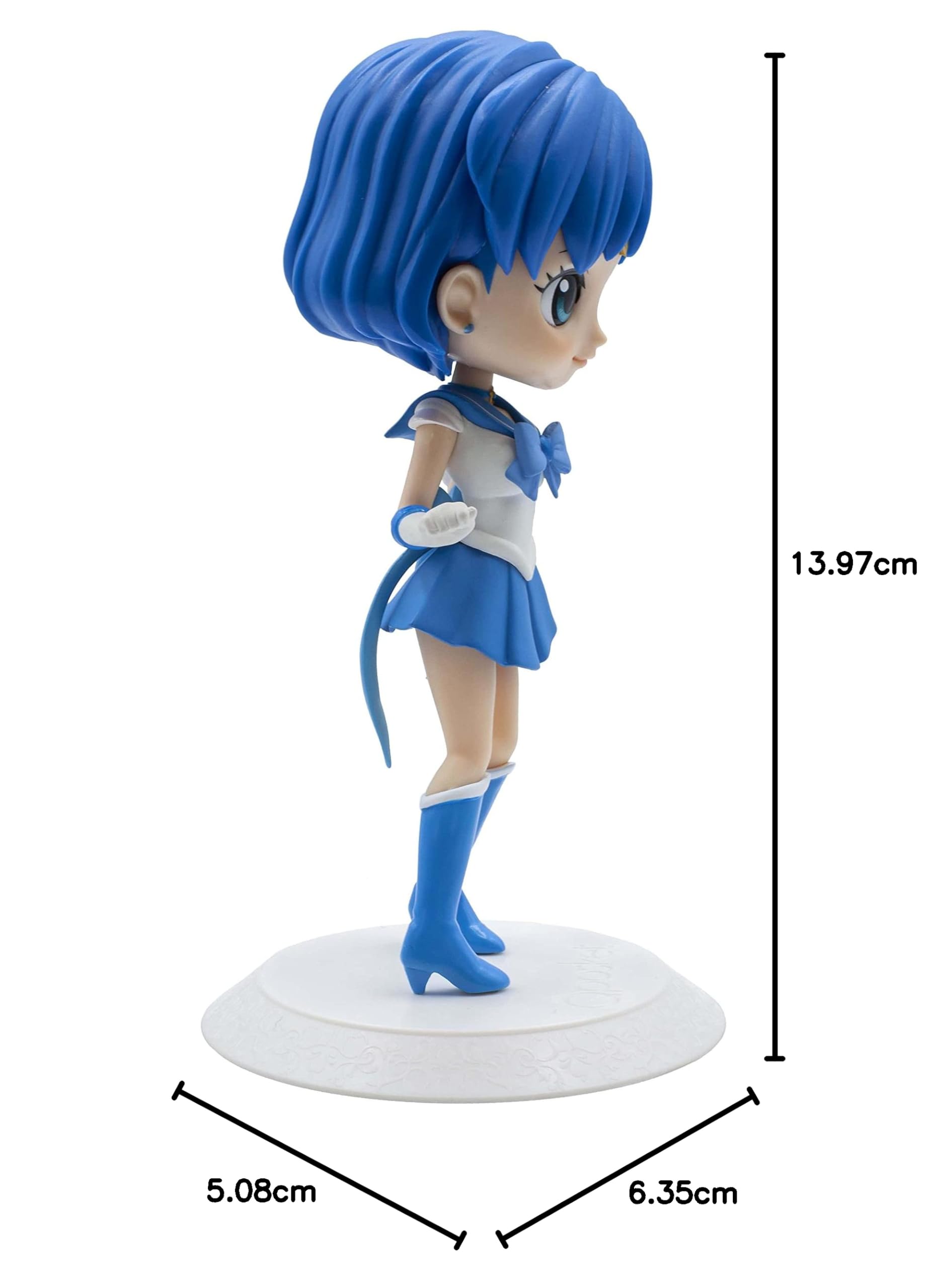 Banpresto Sailor Moon Eternal Q Posket Super Sailor Mercury Figure Normal Color- Japan Figure Store - #1 Bring To You The Best Japanese Goods