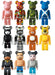 Medicom Toy Bearbrick S45 70mm 24pcs Box Painted Figures- Japan Figure Store - #1 Bring To You The Best Japanese Goods