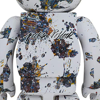 Bearbrick Jackson Pollock 1000% 700mm Medicom Toy- Japan Figure Store - #1 Bring To You The Best Japanese Goods