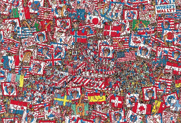 BEVERLY 31-540 Jigsaw Puzzle Where'S Wally Grand Flag Party 1000 Pieces- Japan Figure Store - #1 Bring To You The Best Japanese Goods
