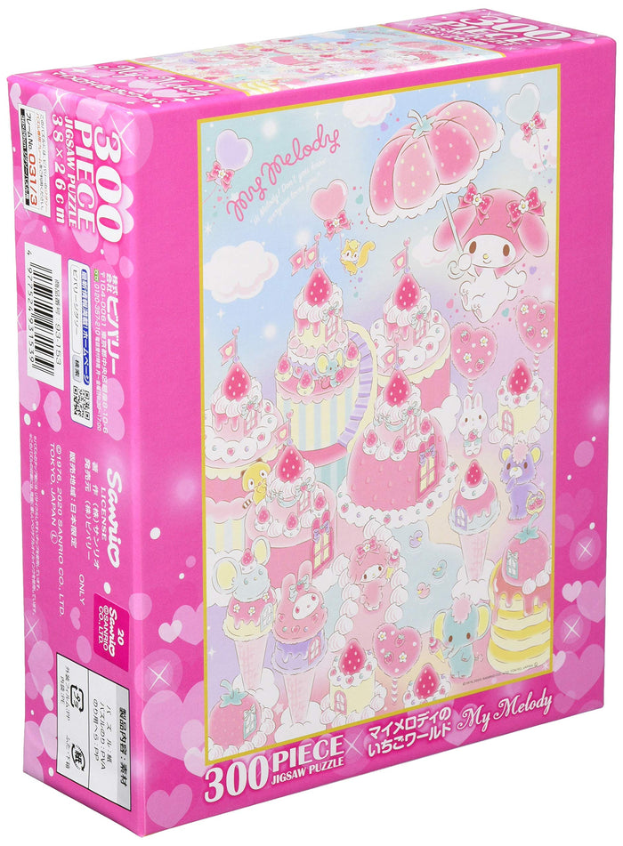 BEVERLY 93-153 Jigsaw Puzzle My Melody Strawberry World 300 Pieces- Japan Figure Store - #1 Bring To You The Best Japanese Goods