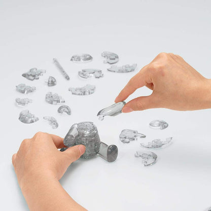 Beverly Crystal 3D Puzzle Black Bear (41 Pieces) 3D Teddy Bear Puzzle Block Toys- Japan Figure Store - #1 Bring To You The Best Japanese Goods