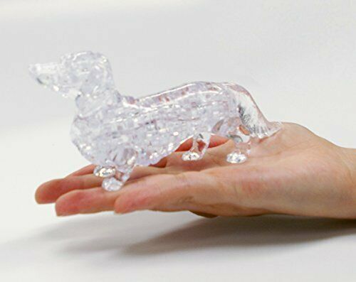 Beverly 41 Piece Crystal Puzzle Dachshund / Clear- Japan Figure Store - #1 Bring To You The Best Japanese Goods