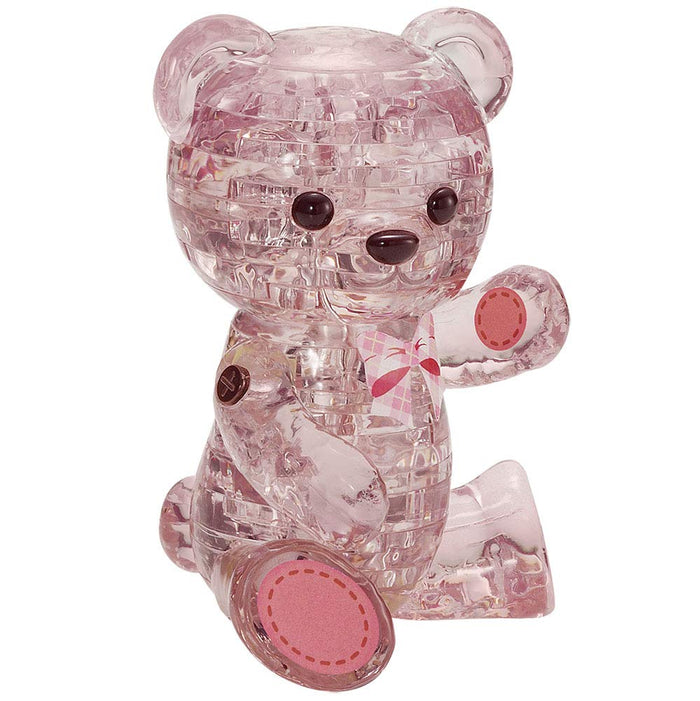 Beverly 50265 Crystal 3D Puzzle Jewel Bear Lily (48 Pieces) 3D Teddy Bear Puzzle- Japan Figure Store - #1 Bring To You The Best Japanese Goods