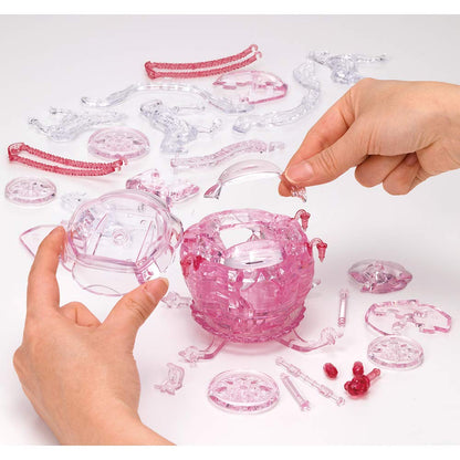 Beverly Crystal 3D Puzzle Royal Carriage Rose (67 Pieces) Crystal Jigsaw Puzzle- Japan Figure Store - #1 Bring To You The Best Japanese Goods