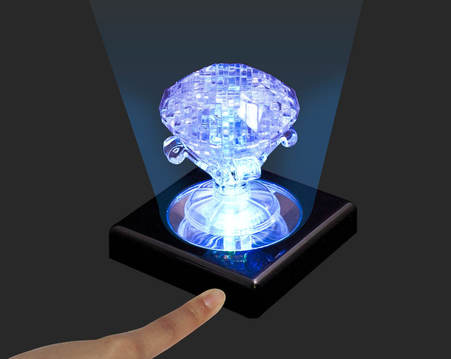 Beverly Crystal 3D Puzzle Led-002 Display Light Black Japanese 3D Puzzle Toy- Japan Figure Store - #1 Bring To You The Best Japanese Goods