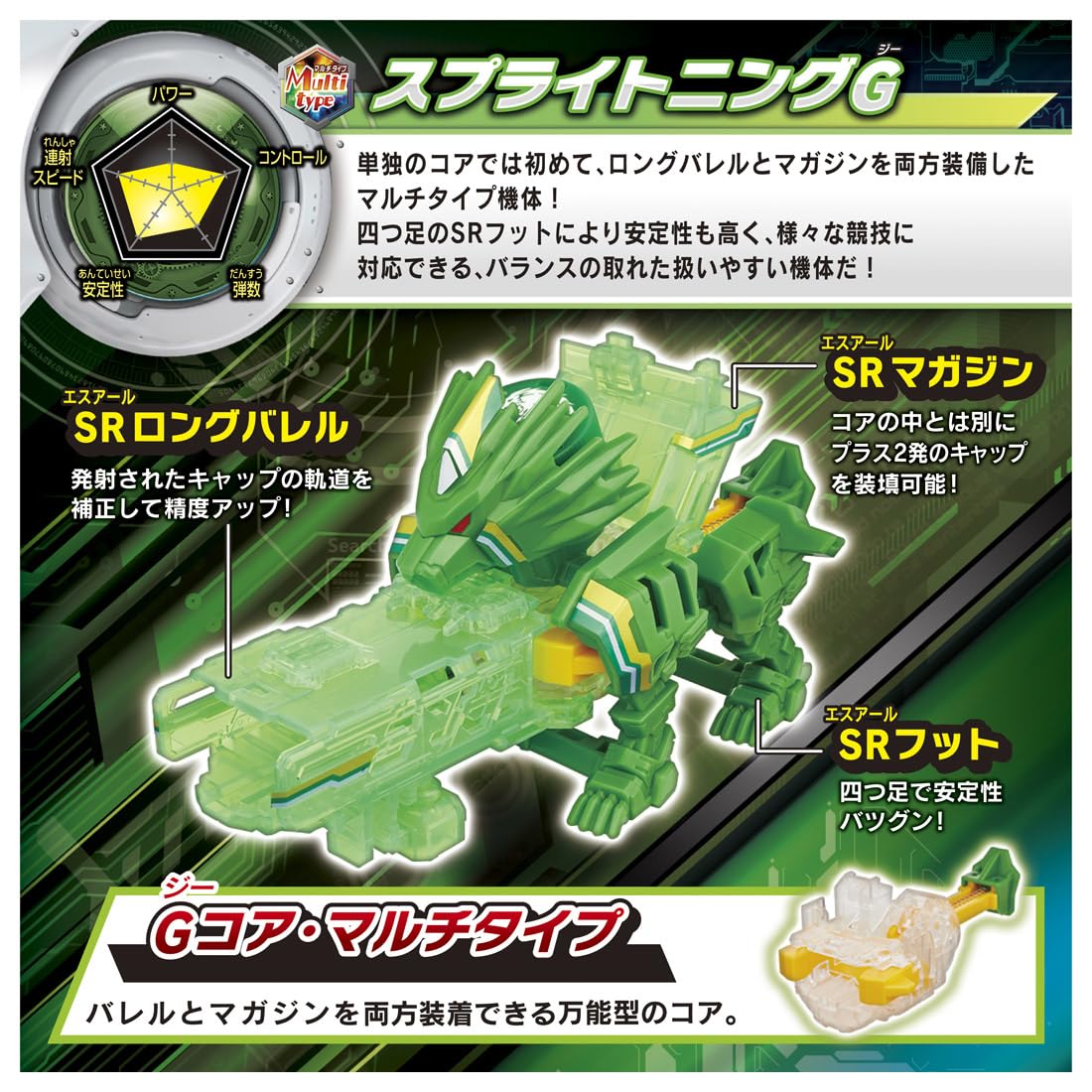 Takara Tomy Bottleman Bot-61 Splighting G Model Toy- Japan Figure Store - #1 Bring To You The Best Japanese Goods