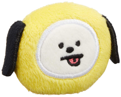 Sekiguchi Bt21 Chimmy Plush Badge Soft Collectible Accessory- Japan Figure Store - #1 Bring To You The Best Japanese Goods
