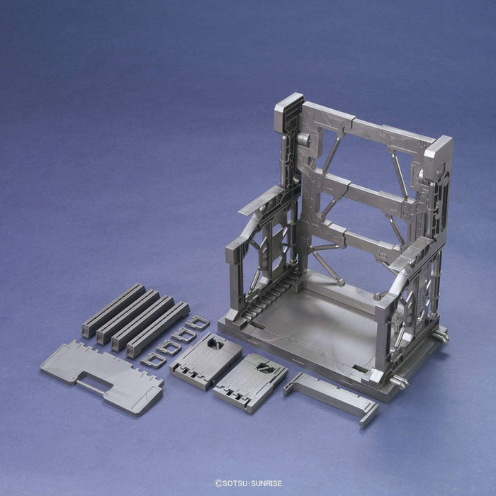 BANDAI Builders Parts Gundam System Base 001 Gunmetal 1/144 Scale Kit- Japan Figure Store - #1 Bring To You The Best Japanese Goods