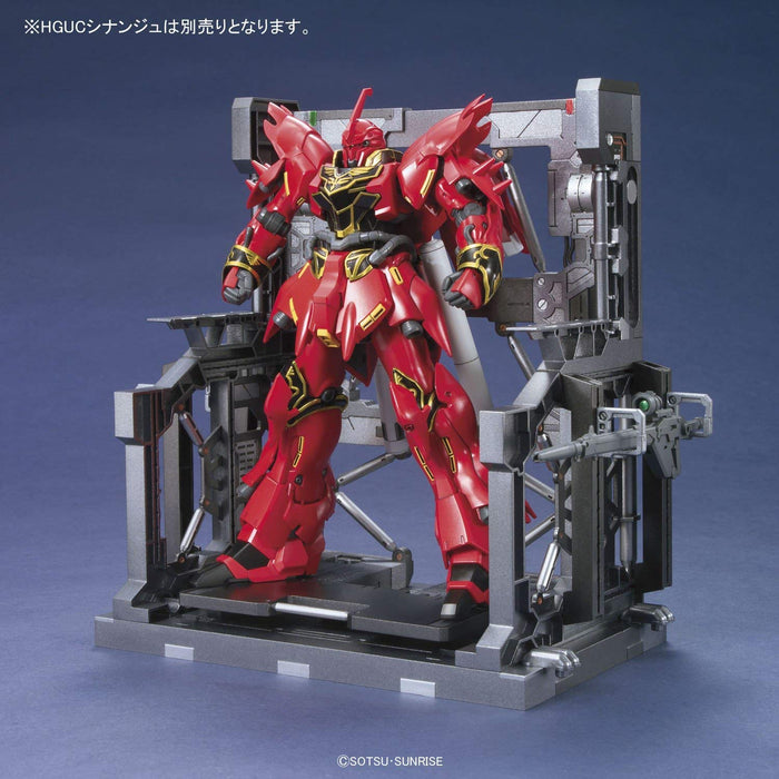 BANDAI Builders Parts Gundam System Base 001 Gunmetal 1/144 Scale Kit- Japan Figure Store - #1 Bring To You The Best Japanese Goods