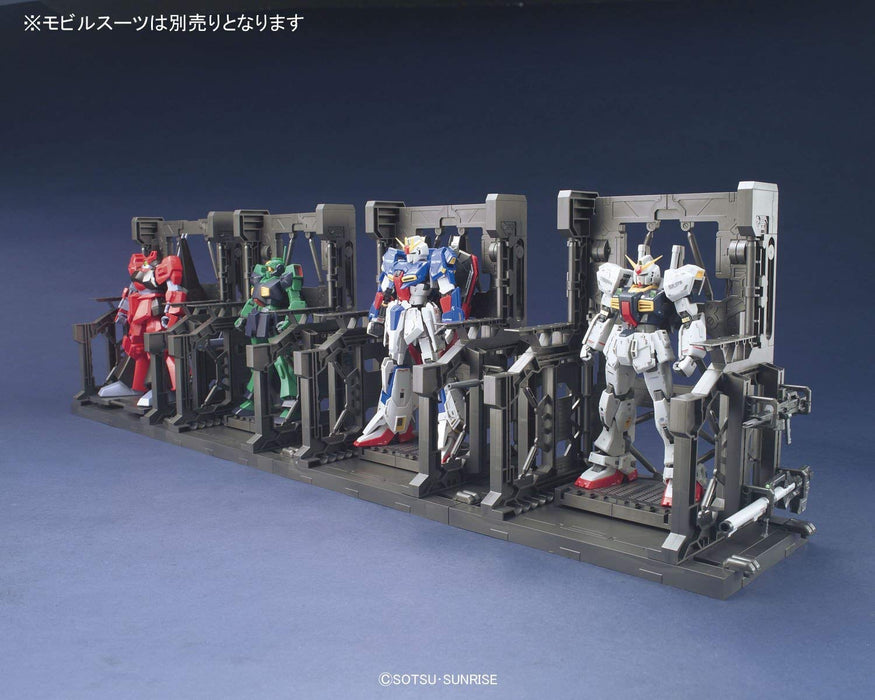 BANDAI Builders Parts Gundam System Base 001 Gunmetal 1/144 Scale Kit- Japan Figure Store - #1 Bring To You The Best Japanese Goods